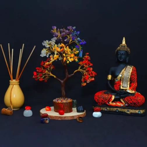 7 Chakra Crystal Tree
